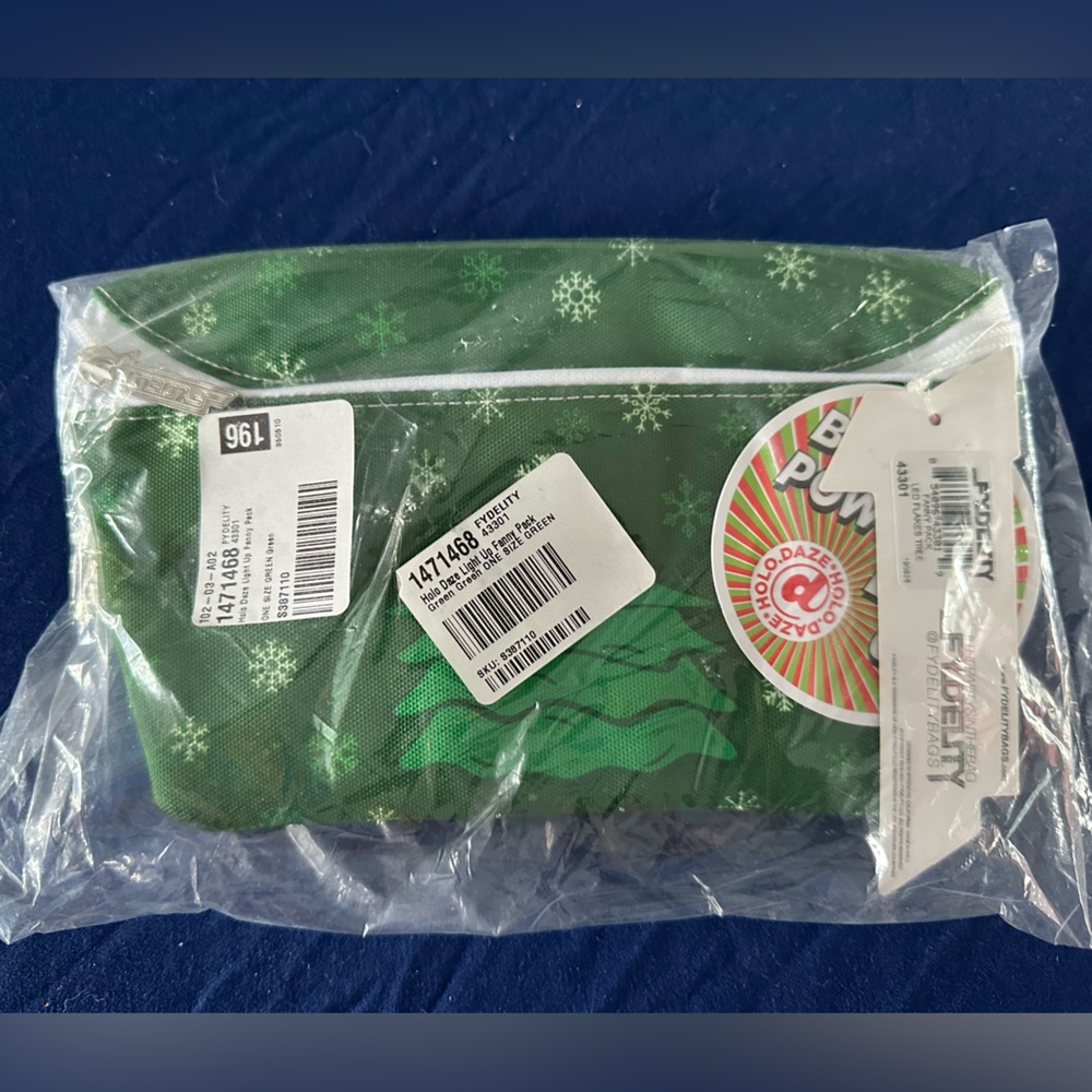 FYDELITY Light Up‎ Green Fanny Pack